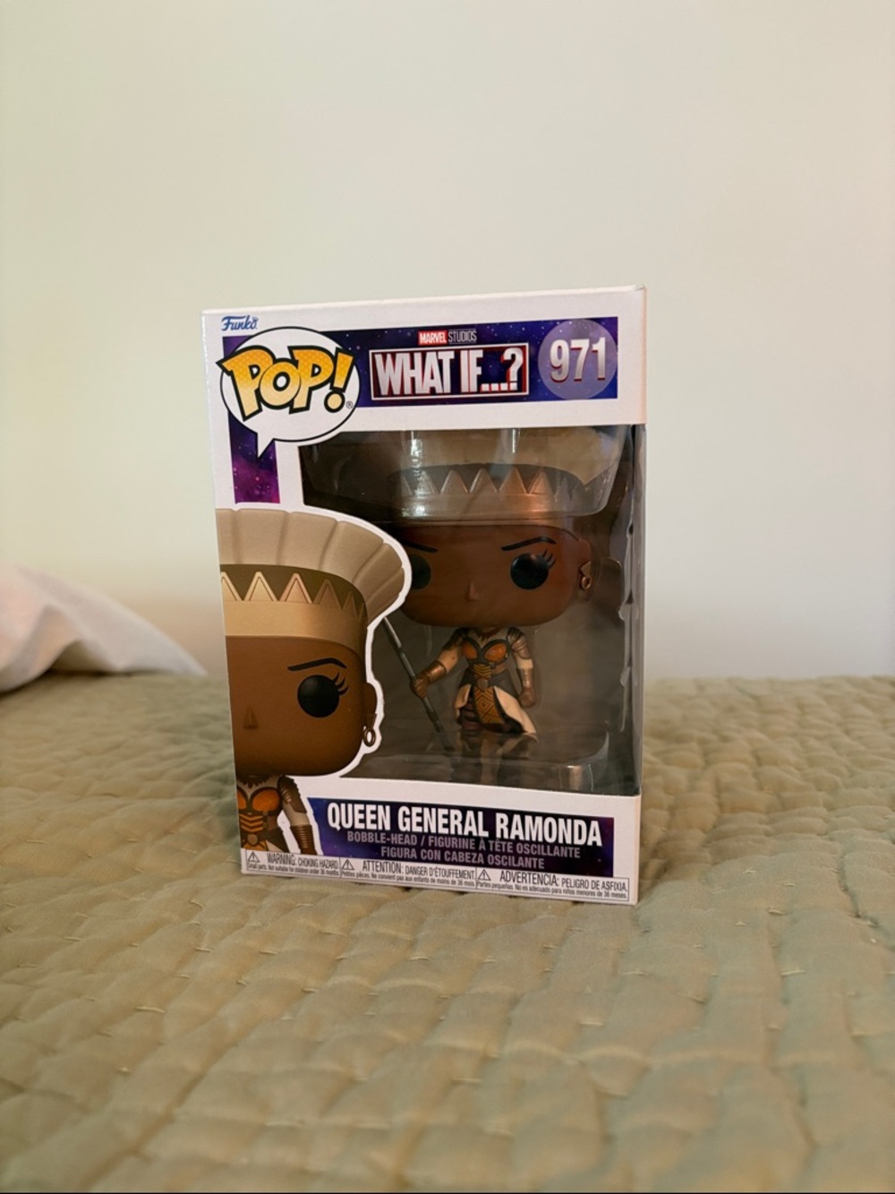 Funko Pop! Queen General Ramonda. What if- Marvel